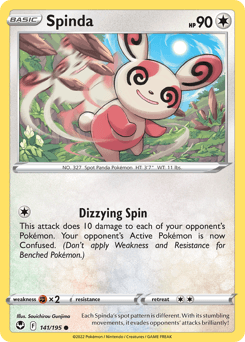Spinda Silver Tempest #141