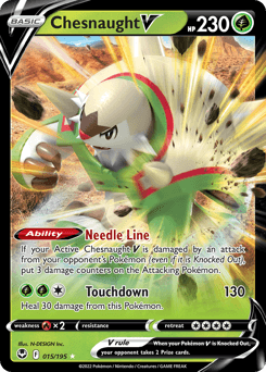 Chesnaught V Silver Tempest #15