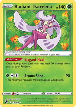Radiant Tsareena Silver Tempest #16