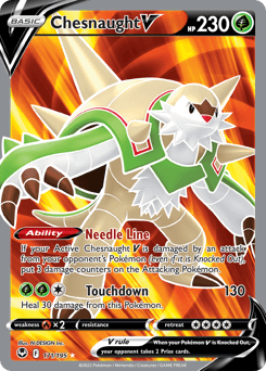 Chesnaught V Silver Tempest #171