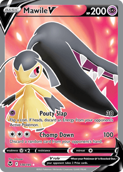 Mawile V Silver Tempest #178