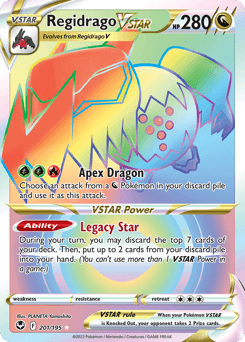 Regidrago VSTAR Silver Tempest #201