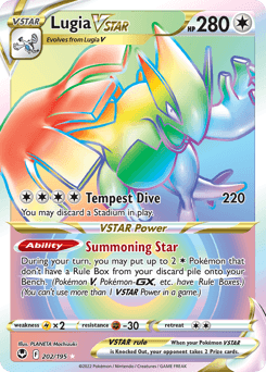 Lugia VSTAR Silver Tempest #202