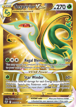 Serperior VSTAR Silver Tempest #210