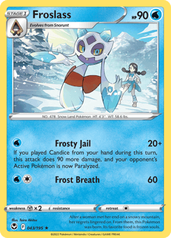 Froslass Silver Tempest #43
