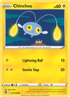 Chinchou Silver Tempest #51