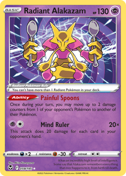 Radiant Alakazam Silver Tempest #59