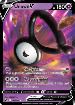 Unown V Silver Tempest #65