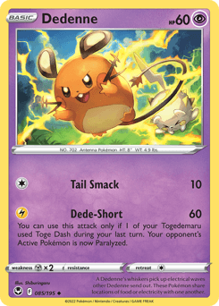 Dedenne Silver Tempest #85