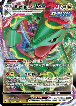 Rayquaza VMAX Crown Zenith #102
