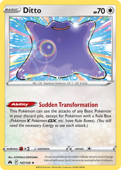 Ditto Crown Zenith #107