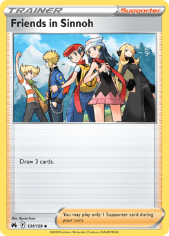 Friends in Sinnoh Crown Zenith #131