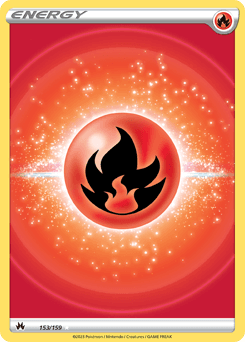 Fire Energy Crown Zenith #153