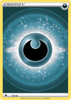 Darkness Energy Crown Zenith #158