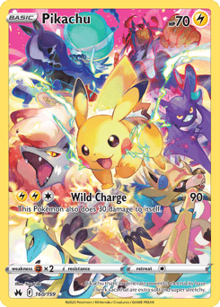 Pikachu Crown Zenith #160