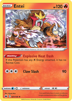 Entei Crown Zenith #21