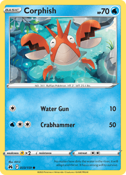 Corphish Crown Zenith #33