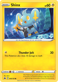 Shinx Crown Zenith #40