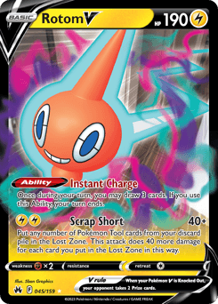 Rotom V Crown Zenith #45