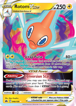 Rotom VSTAR Crown Zenith #46