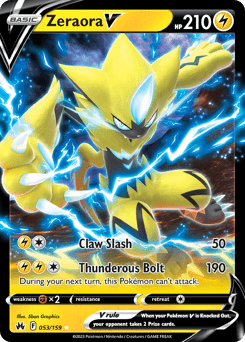 Zeraora V Crown Zenith #53
