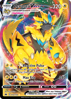 Zeraora VMAX Crown Zenith #54