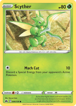 Scyther Crown Zenith #6