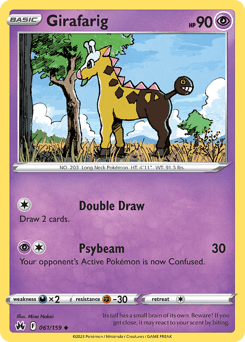 Girafarig Crown Zenith #61