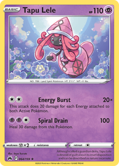 Tapu Lele Crown Zenith #64