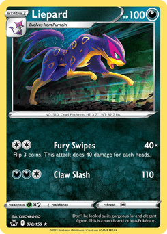Liepard Crown Zenith #78