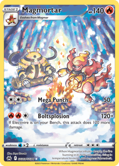 Magmortar Crown Zenith Galarian Gallery #GG03