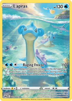 Lapras Crown Zenith Galarian Gallery #GG05