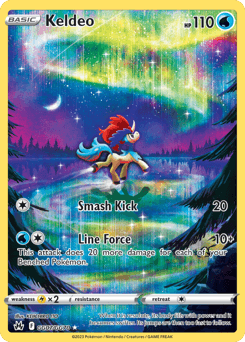 Keldeo Crown Zenith Galarian Gallery #GG07