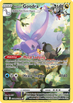 Hisuian Goodra Crown Zenith Galarian Gallery #GG21