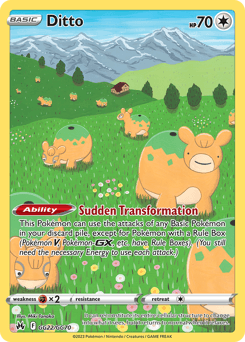 Ditto Crown Zenith Galarian Gallery #GG22