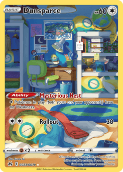 Dunsparce Crown Zenith Galarian Gallery #GG23