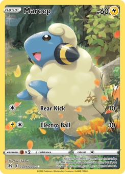 Mareep Crown Zenith Galarian Gallery #GG34