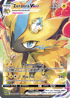 Zeraora VMAX Crown Zenith Galarian Gallery #GG42