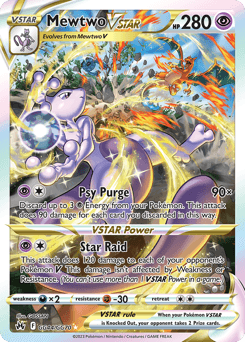 Mewtwo VSTAR Crown Zenith Galarian Gallery #GG44
