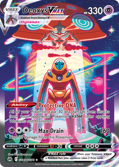 Deoxys VMAX Crown Zenith Galarian Gallery #GG45