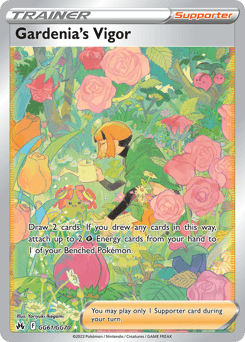Gardenia's Vigor Crown Zenith Galarian Gallery #GG61