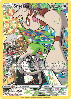 Smeargle Silver Tempest Trainer Gallery #TG10