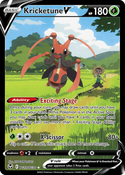 Kricketune V Silver Tempest Trainer Gallery #TG12