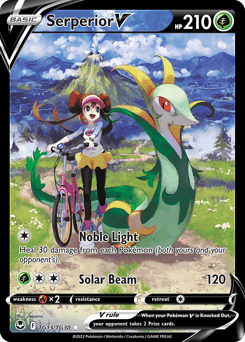 Serperior V Silver Tempest Trainer Gallery #TG13