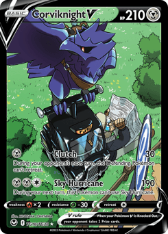 Corviknight V Silver Tempest Trainer Gallery #TG18