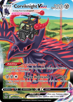 Corviknight VMAX Silver Tempest Trainer Gallery #TG19