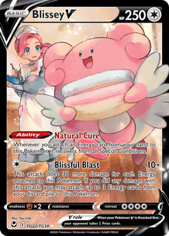 Blissey V Silver Tempest Trainer Gallery #TG22