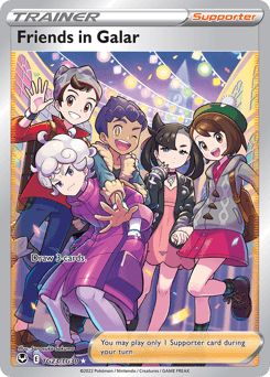 Friends in Galar Silver Tempest Trainer Gallery #TG23