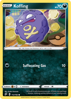 Koffing Rebel Clash #112