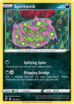Spiritomb Rebel Clash #116